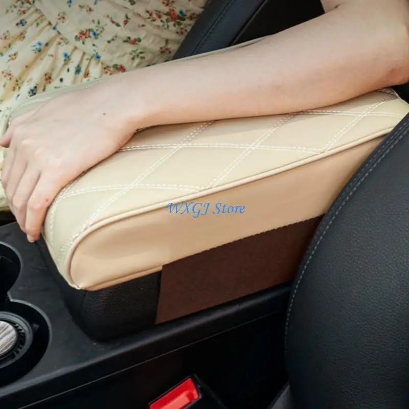 

37JE Armrest Height Increase Support Pad Center Console Pillow with Tissue Holders