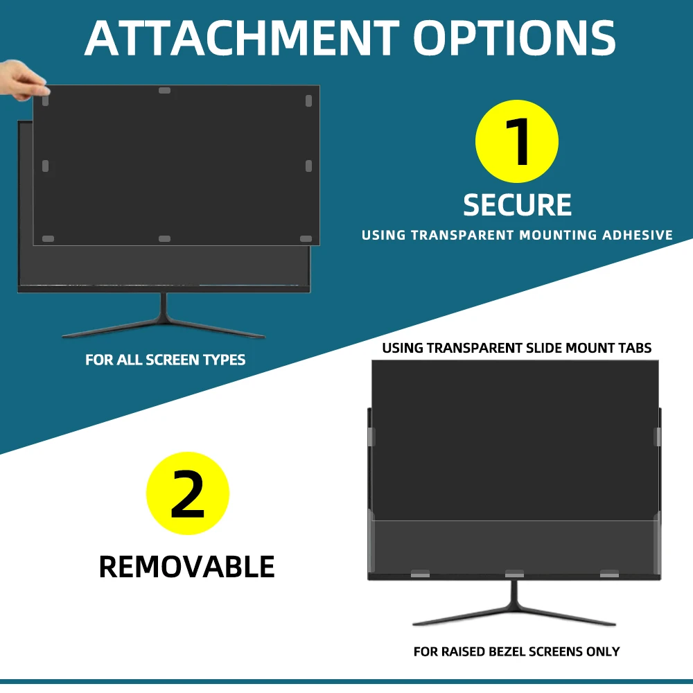 Imagem -06 - Anti Peep Anti Glare Filtro de Privacidade Película Protetora para Screen Guard Monitor de Computador 24 Widescreen 532 mm 299 mm