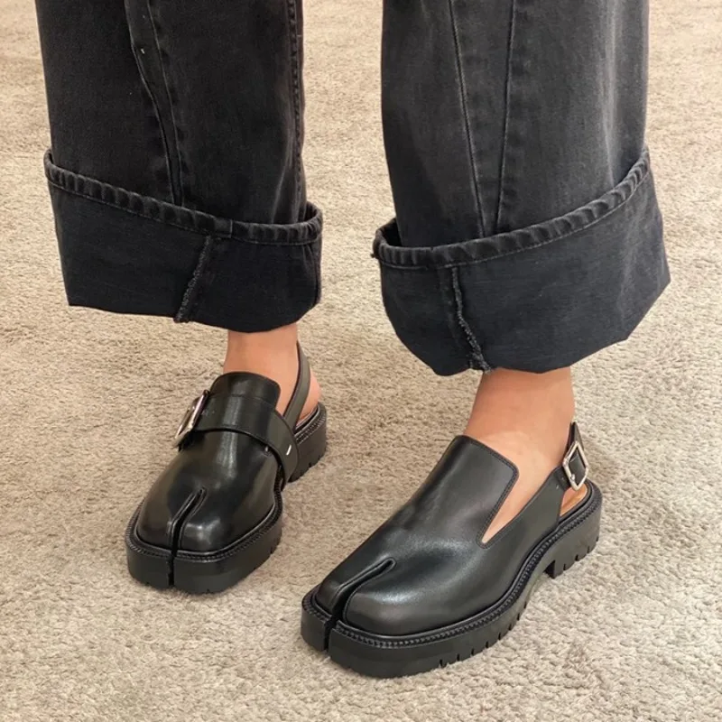 

Fashion Designer Women's Shoes Exquisite Japanese Style Platform Sandals for Woman Luxury Baotou Casual Shoes Sandalias De Mujer