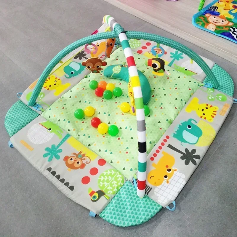 Baby Fitness Frame Kruipende Speldeken Multifunctionele Educatieve Matten Hek Kruipende Deken Baby Tapijt Verlichting Speelgoed