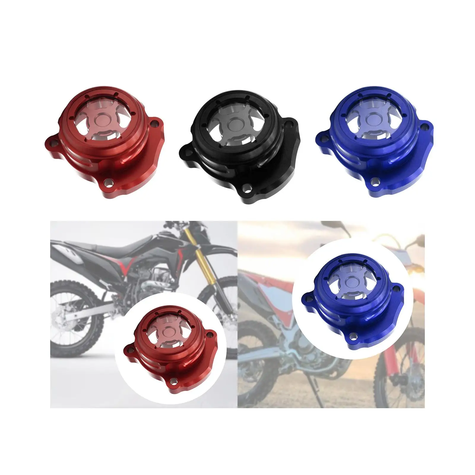 

Крышка масляного фильтра мотоцикла, прочные аксессуары для Honda Crf250L Rally, профессиональная прямая замена, простая установка