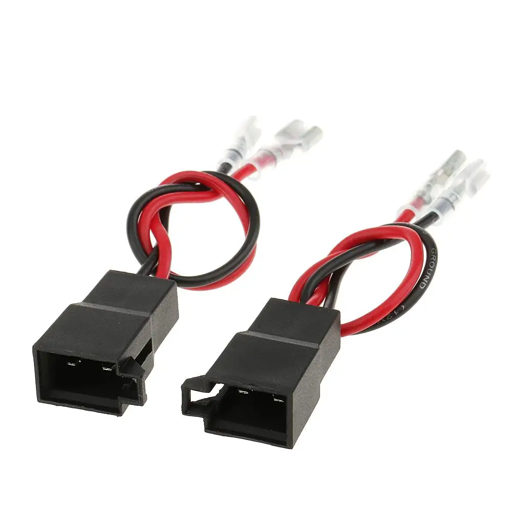 Car Audio Speaker Wire 2 Pin Plug Wiring Harness for Easy Installation for Vauxhall Corsa Zafira Vectra for audi for vw
