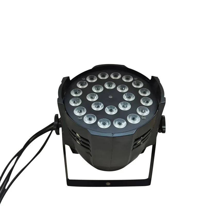 

8 шт. 24*18 Вт номинальный светодиод RGBWA УФ-свадебные украшения концертные мероприятия сценический свет 18 Вт 6 дюймов RGBwa УФ светодиодные номинальные фонари