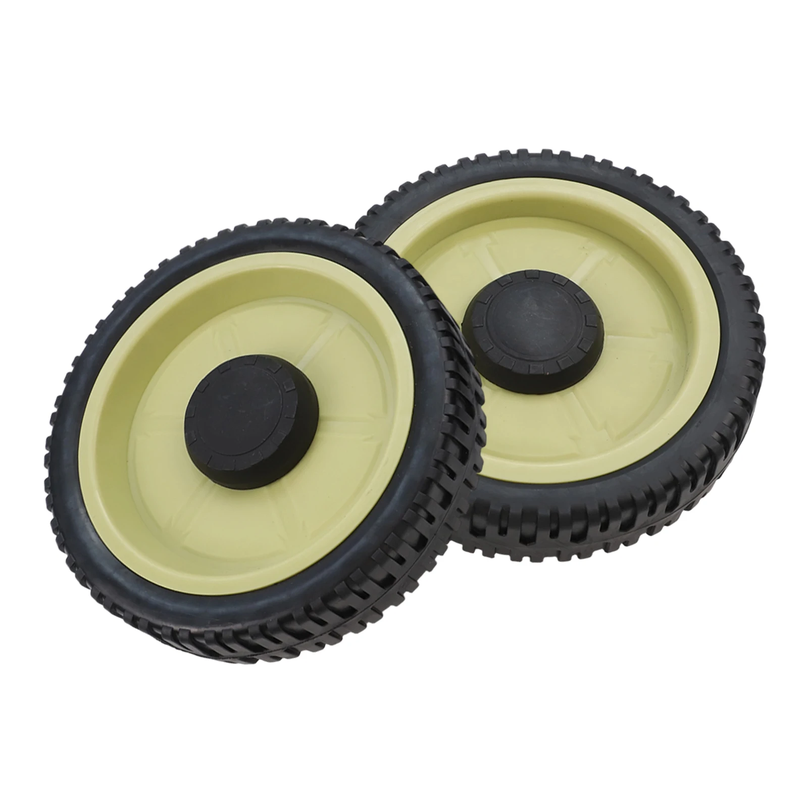 Axle Length 32.00mm Lawn Mower Wheel Kit Complete Wheel Replacement Kit Replacement Wheels 4-Pack Lawn Mower Wheels