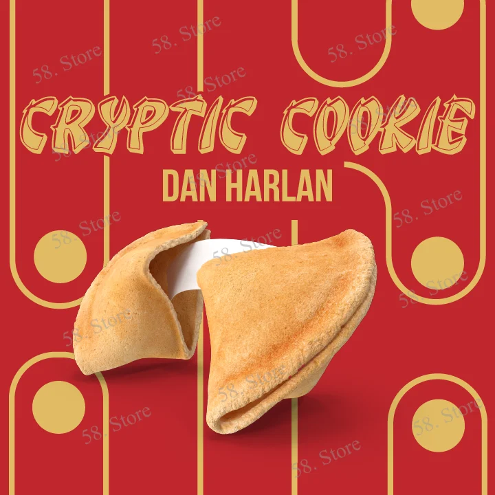 

Cryptic Cookie By Dan Harlan Magic tricks ( 58 Store Download )