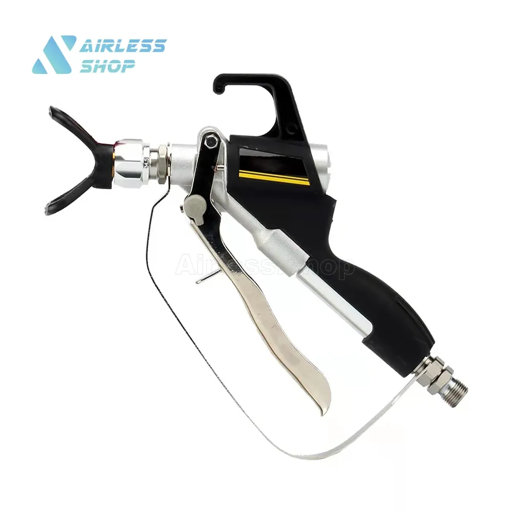 ASG-9 Pistola a spruzzo airless ad alta pressione per vernice con kit di riparazione 350Bar / 5000psi 1/4′′ Connettore ingresso pistola a spruzzo NPS