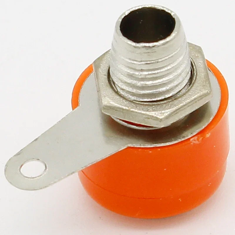 10pcs/lot 4mm banana binding post 4mm banana socket Free shipping 5color/lot