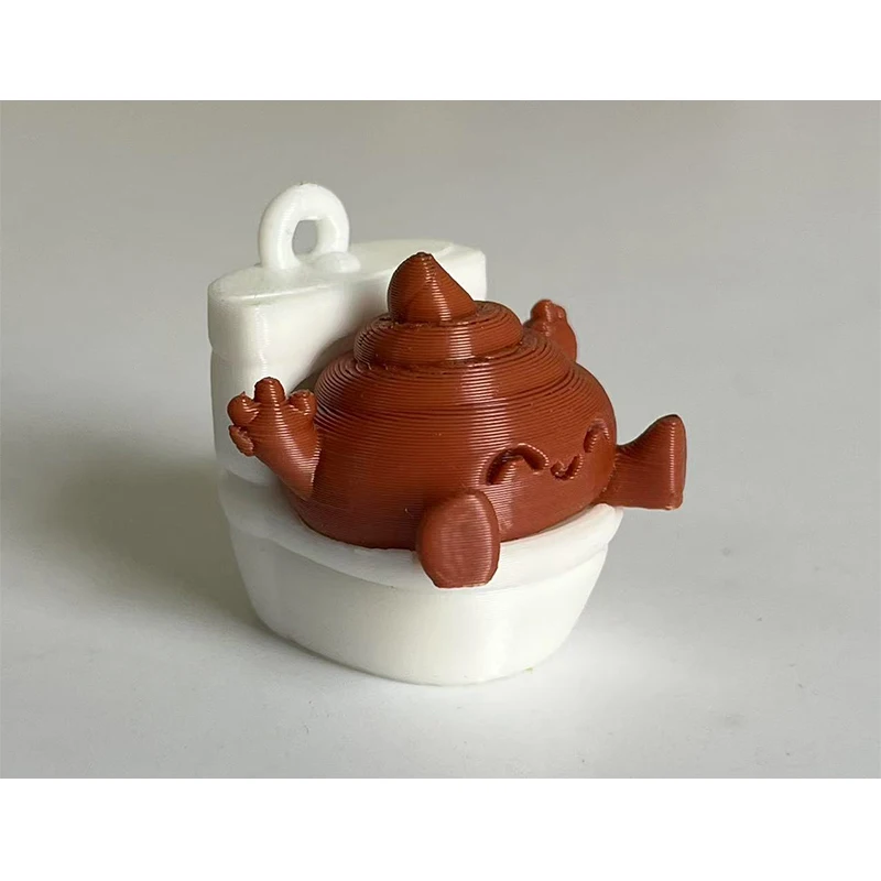 لعبة أنبوب التماثيل الصغيرة ثلاثية الأبعاد الطباعة الإبداعية زخرفة لعيد ميلاد النساء المنزل الرجال سطح المكتب عيد الميلاد خزانة التلفزيون مكان العمل