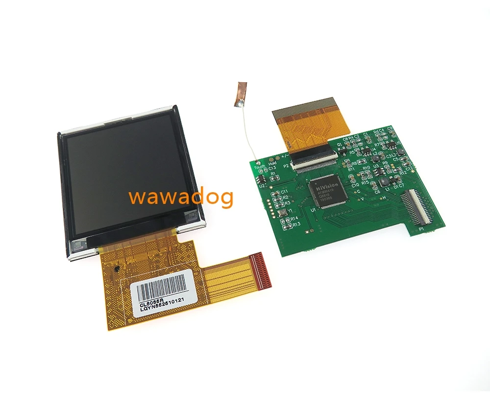 1set For Nintend GBC Bright screen OEM High Light Screen LCD Modification Use For GBC v1.0 Backlit Brighter Kit