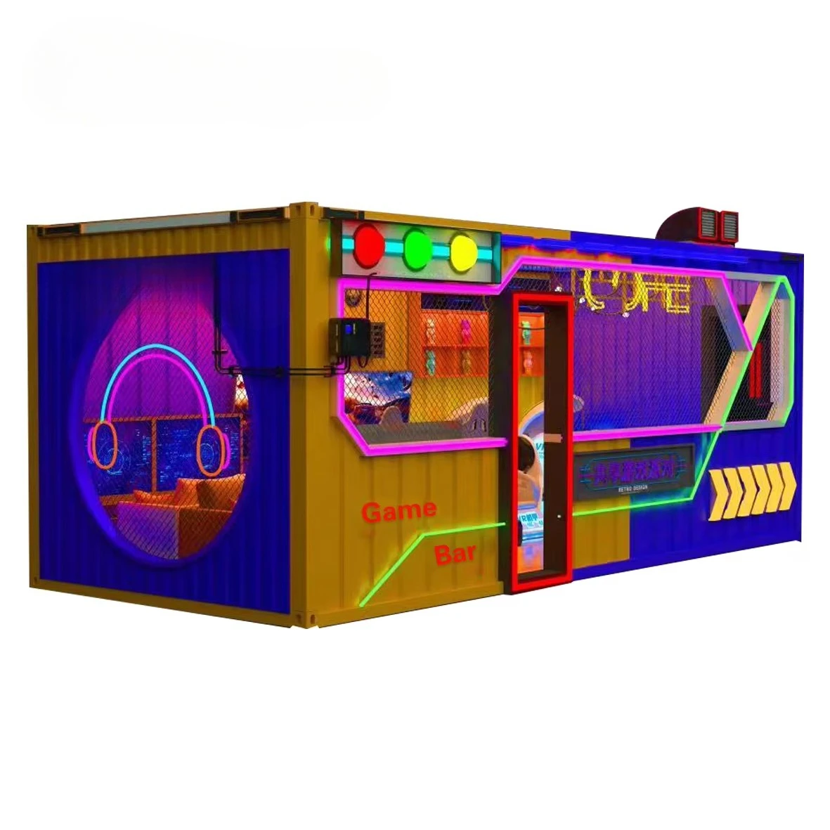 Newest Game bar Coin Operated Earn Money Virtual Reality 9d Vr Simulator Multi-players Arcade Shooting Virtual Reality Games