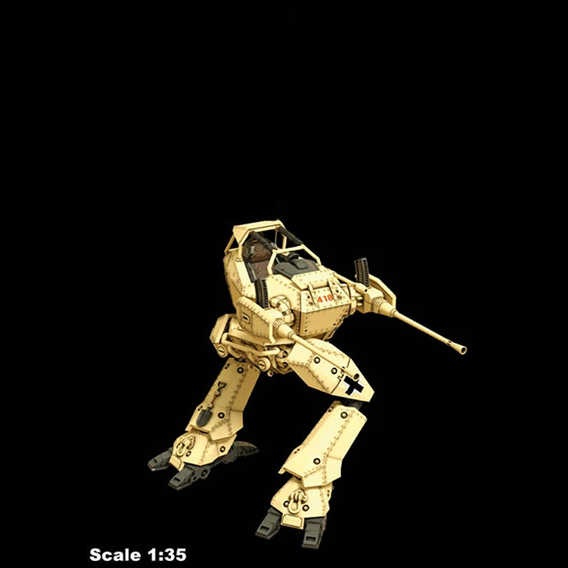 Unassambled 1/35 modern forces SOLDIER Mecha    Resin figure miniature model kits Unpainted