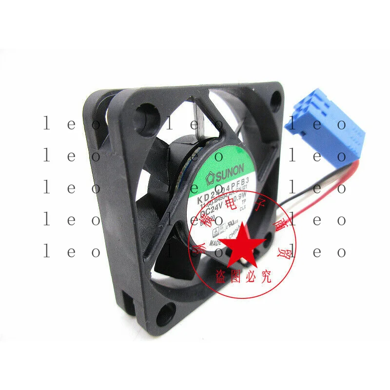 AA  for  SUNON KD2404PFB3 24V 0.9W 4CM 4010 3-wire alarm signal inverter cooling fan