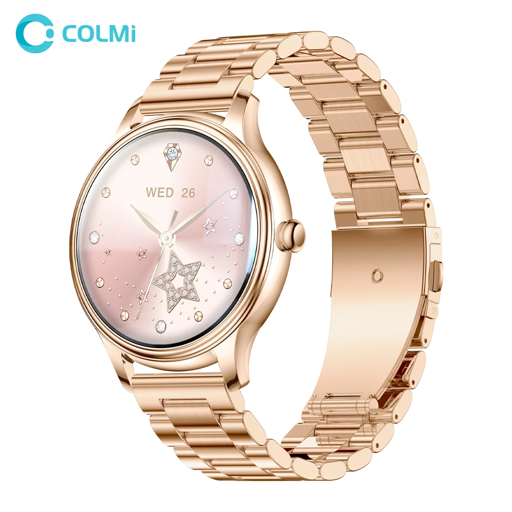 2025 COLMI L28 Air Smartwatch 7.9mm Ultra-thin Body, 1.32 inch AMOLED Display, Women's Health Management, Exquisite Smart Watch