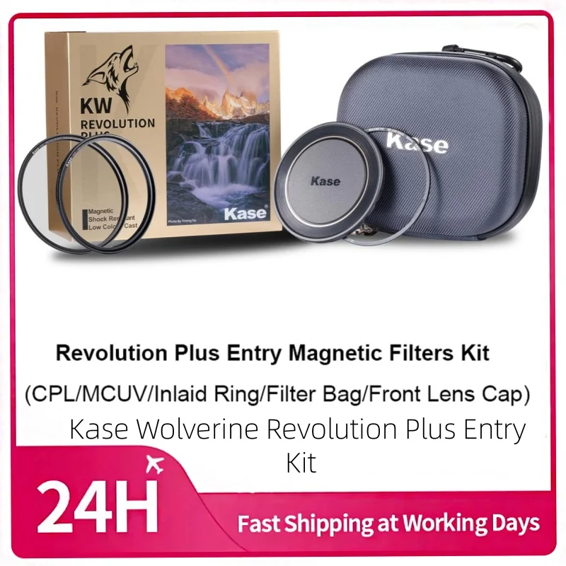 Kase Wolverine Revolution Plus Entry Kit Magnetic Wolverine Revolution Plus Entry Filters Kit