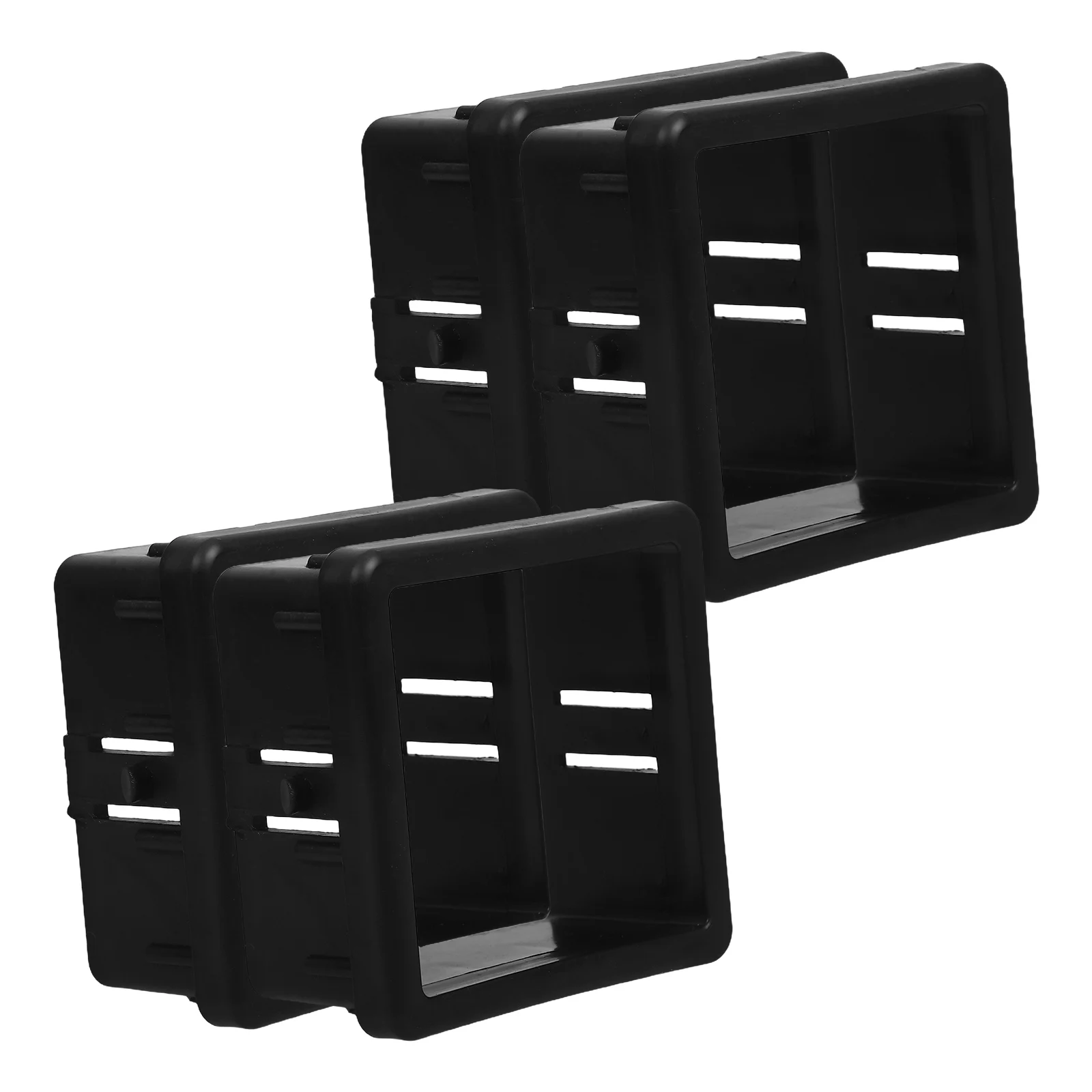 

4 pcs Hollow Square Tube Sleeve Inserts For Fitness Equipment Lightweight Durable Pp Pa Material Easy Installation Sliding