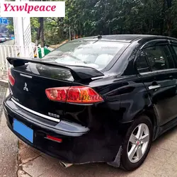 For 2010 2011 2012 2013 2014 Mitsubishi Lancer EX High Quality ABS Material Unpainted Color Trunk Spoiler Body Kit Accessories