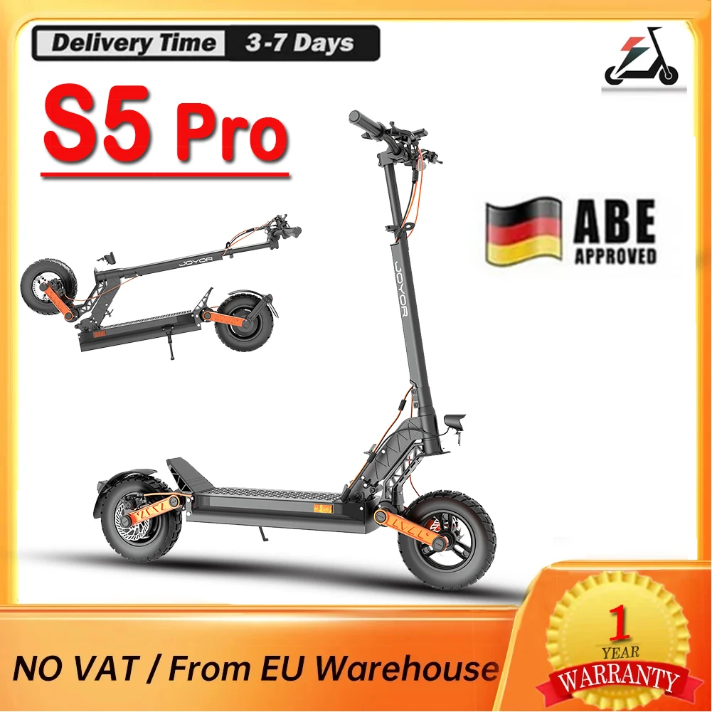 JOYOR S5 Pro Adult Electric Scooter ABE Certification 10