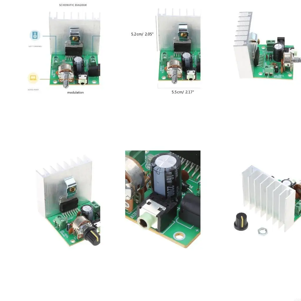 TDA7377 33 Вт + 33 Вт плата стерео аудио усилителя 2.0 двухканальный модуль усилителя TDA7377 33 Вт + 33 Вт плата стерео аудио усилителя 2.0 двухканальный модуль усилителя
