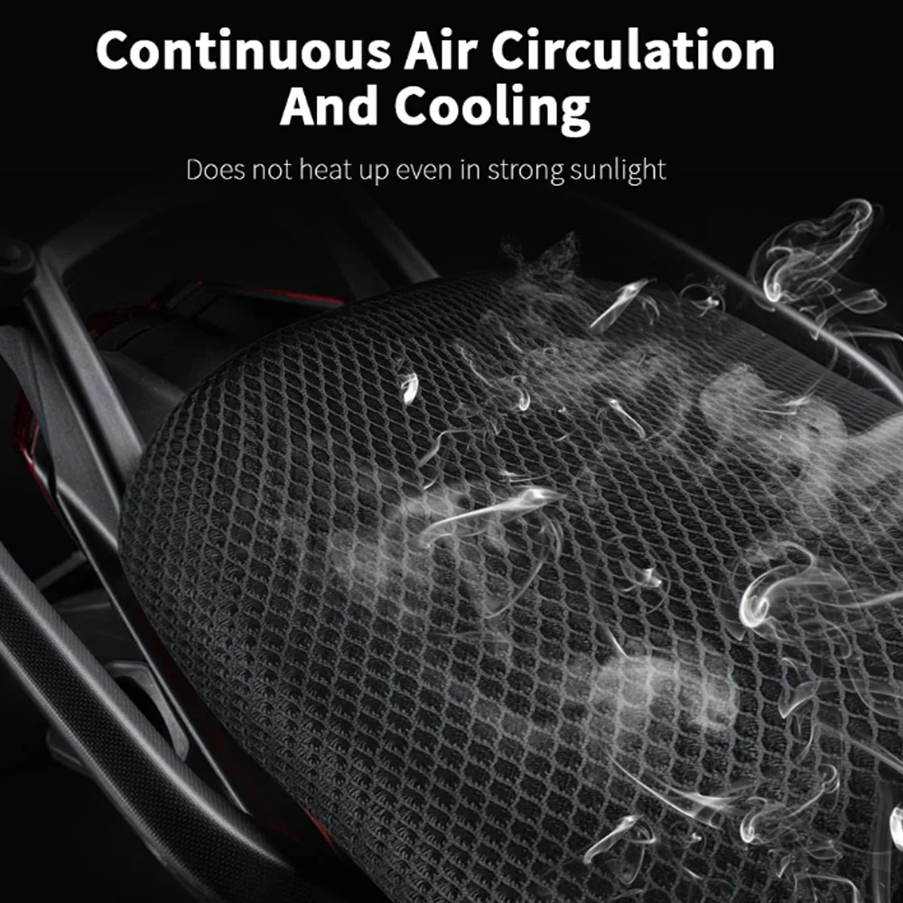 لسوزوكي فستروم DL 1050 XT دراجة نارية الملحقات ثلاثية الأبعاد شبكة النسيج وسادة غطاء مقعد حماية مقاوم للماء