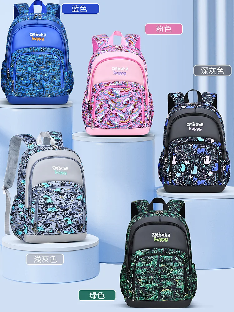 Chinesischen Stil Retro Kinder Orthopädische Schultasche Für Teenager Jungen Mädchen 2 Größe Student Rucksäcke Kinder Schulranzen Mochila