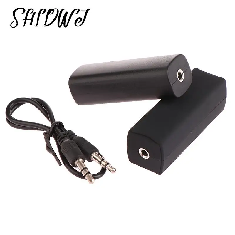 Speaker Line 3.5mm Aux Audio Noise Filter Ground Loop Noise Isolator Eliminate For Car Stereo Audio System Home Stereo