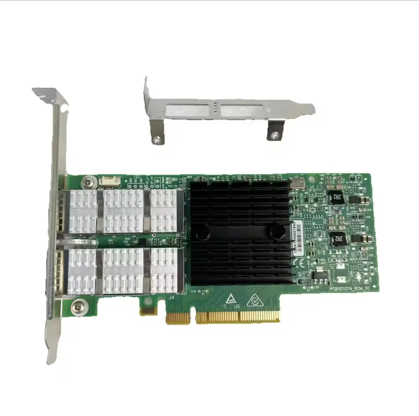Mellanox MCX354A-FCBT ConnectX-3 Pro Dual-Port 40GbE QSFP+ محول الشبكة-PCIe 3.0 x8، FDR InfiniBand، Cisco/Dell/HP متوافق