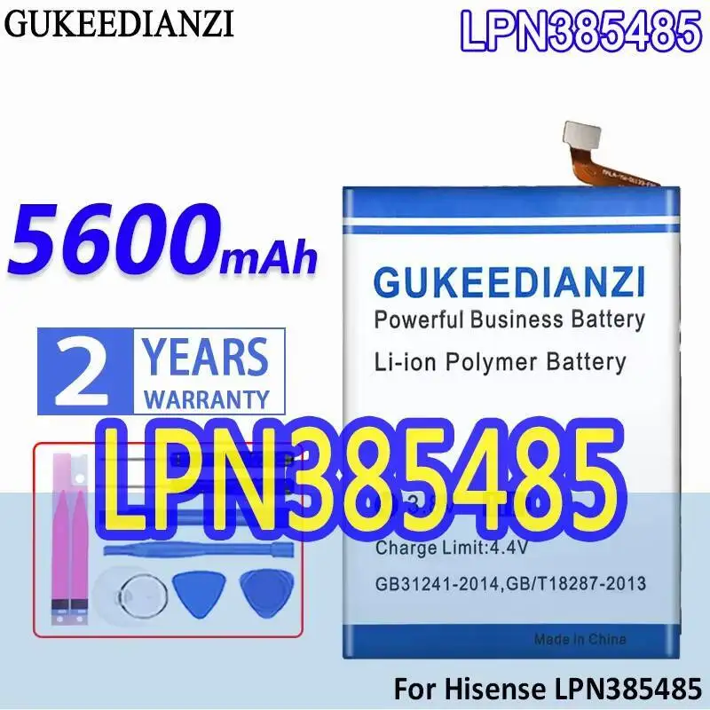 

Safe 5600Mah Long Lasting Mobile Phone Battery For Hisense LPN385485