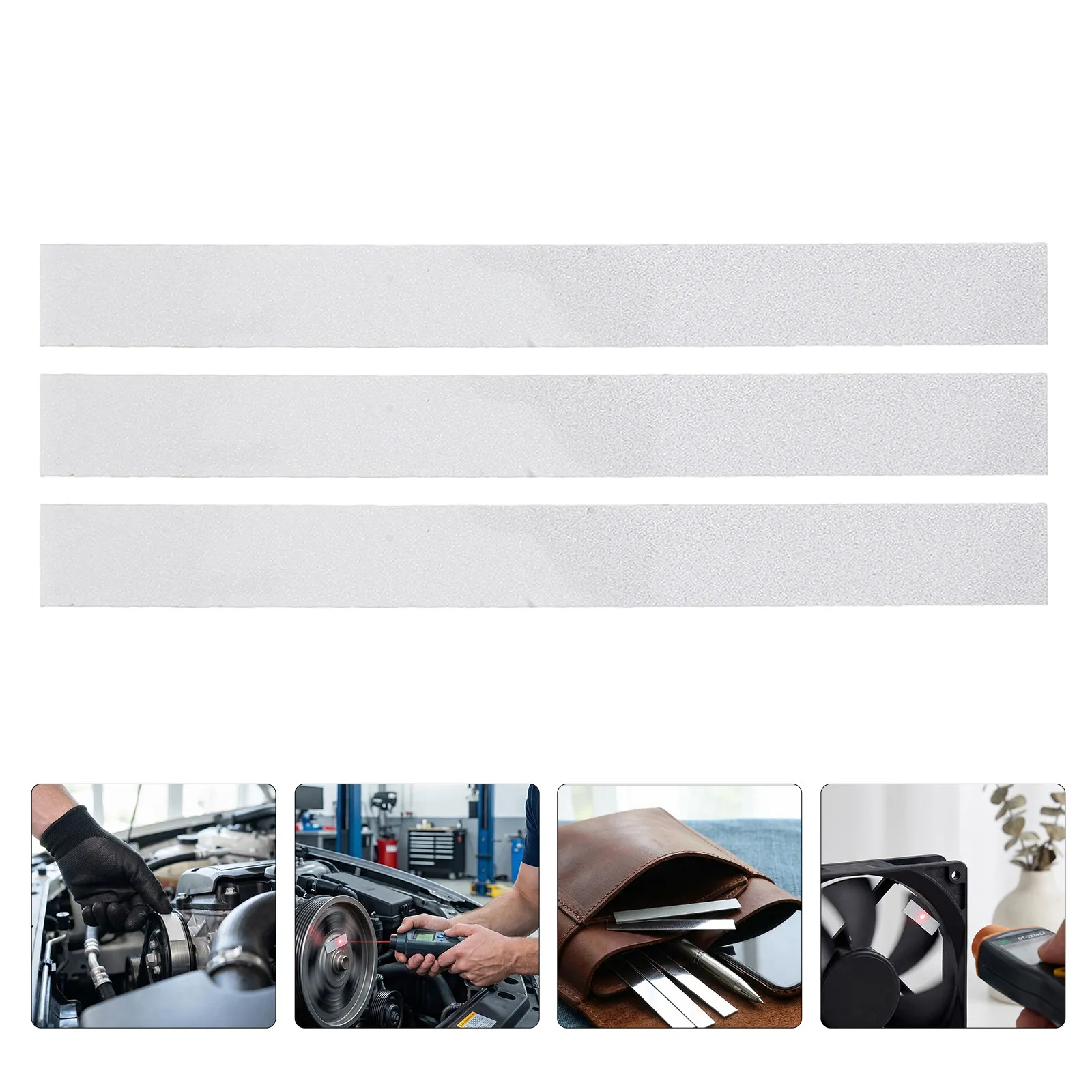 

20Pcs Industrial Tachometer Reflective Tape Roll for Laser Photo Tach Accessories Rotor Balancing Fan Blade Pulley Calibration