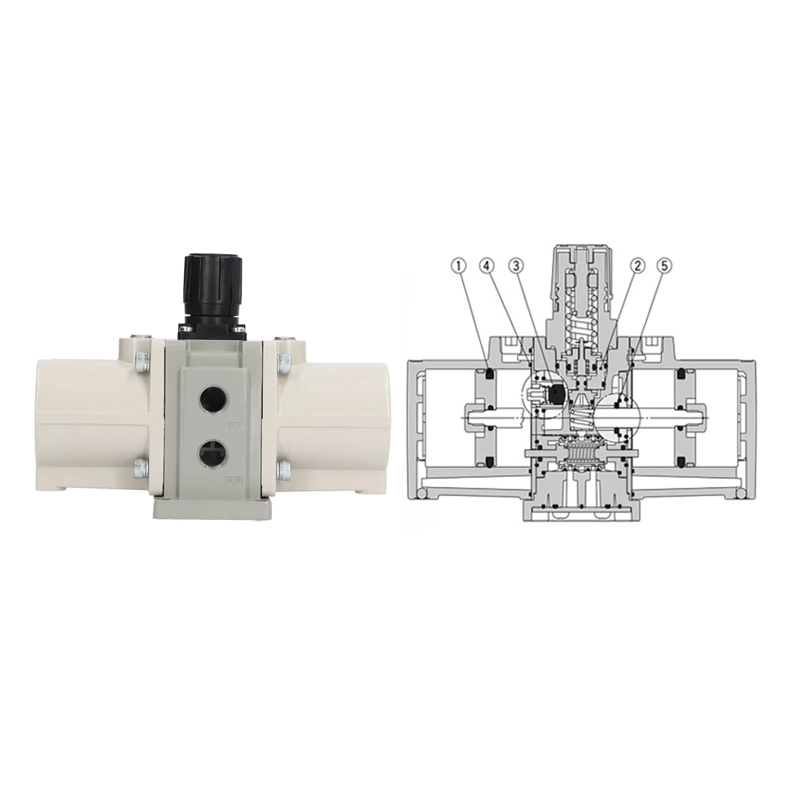 Air Booster Pump Gas Booster Pump Gas Booster Pump  Pneumatic Valve Air Compressor Cylinder Air Source Processing Component