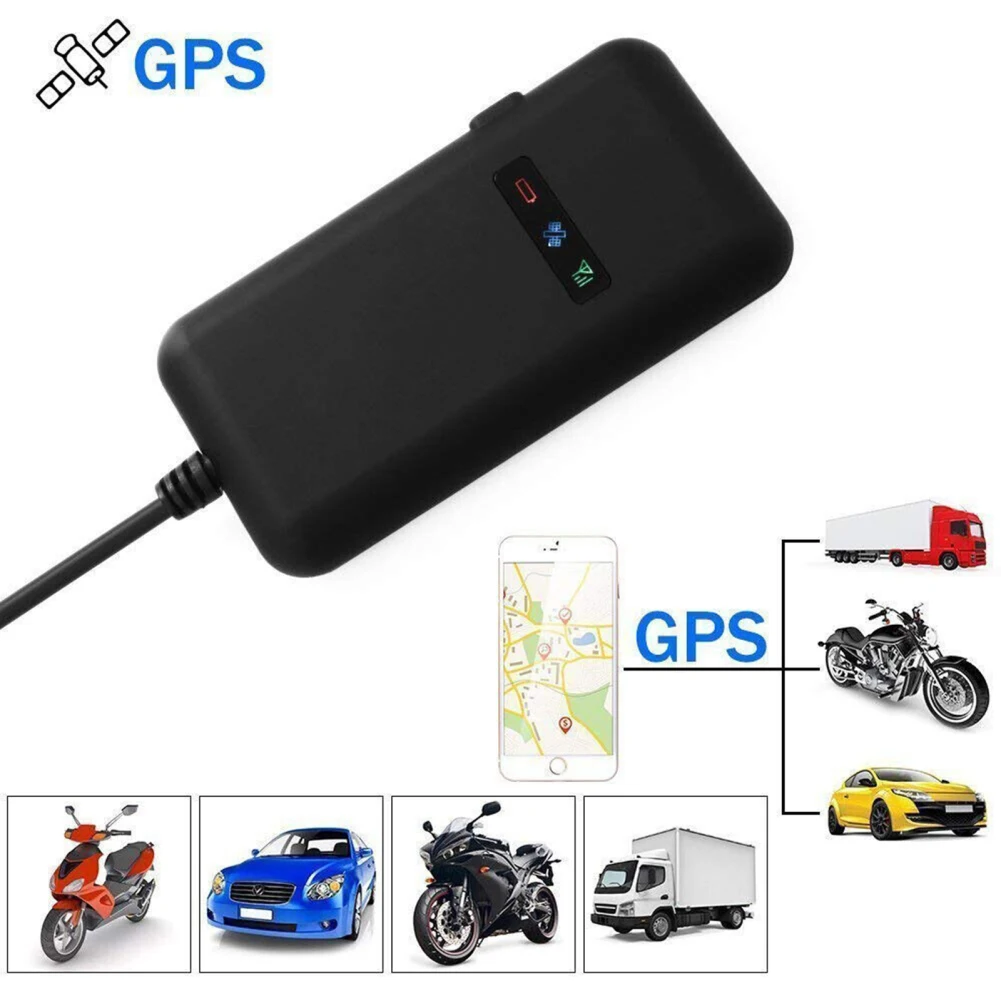 GT02 Car GPS Tracker With 3 LED Indicator Lights GSM GPRS GPS Tracking Device Real-time Anti-theft Locator For Vehicles