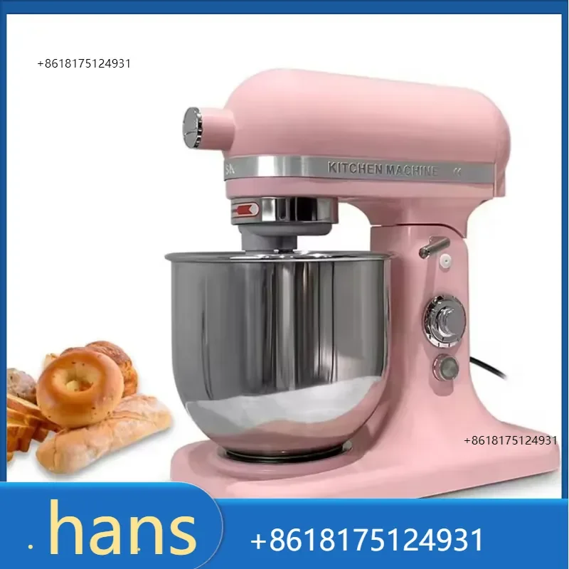 2026 Factory Direct Sales 7L Stainless Steel Mixing Bowl Dough Mixer - Home Kitchen & Commercial Baking Food Mixer, Bakery