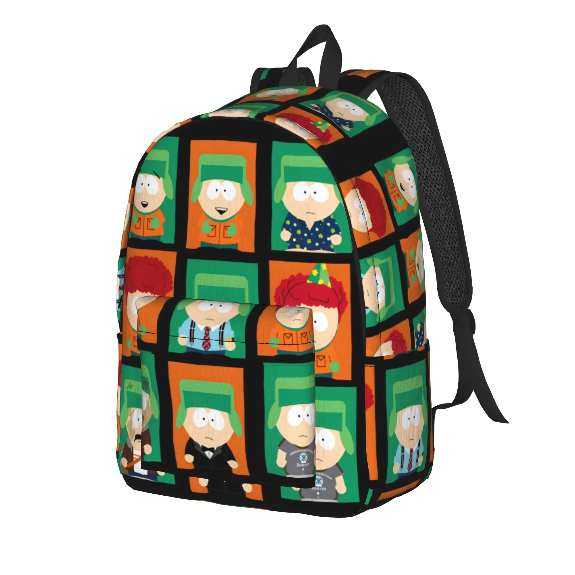 Christmas Time Backpack Girl Southes Cartoon Parks Soft Backpacks Polyester Elegant High School Bags Travel Custom Rucksack