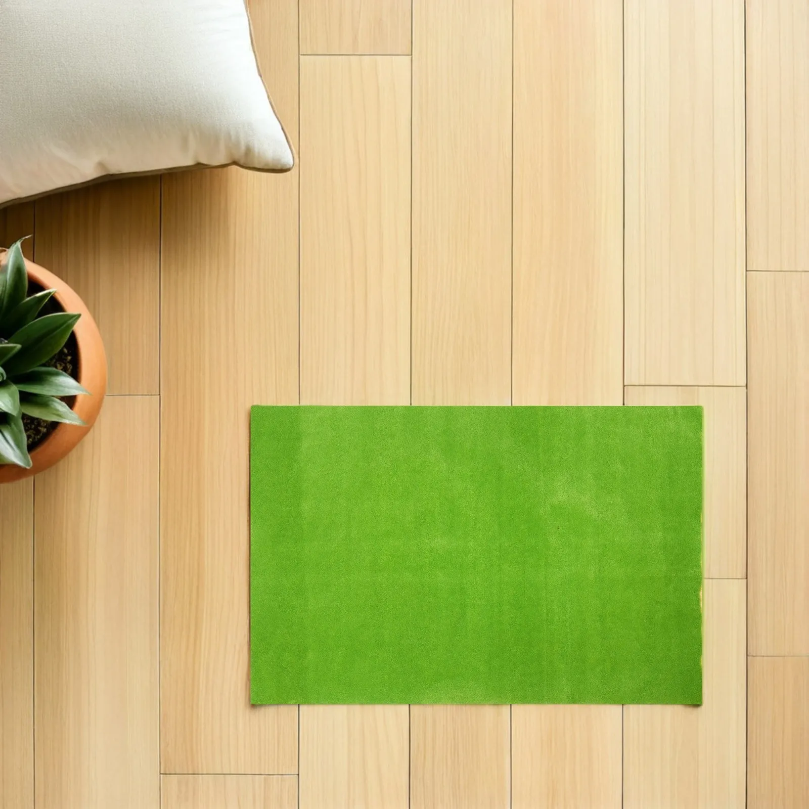 35x50cm Lifelike Simulated Grass Mat Easy-Cut Thin Artificial Turf for Architectural Models Scenery Crafting Fake Lawn