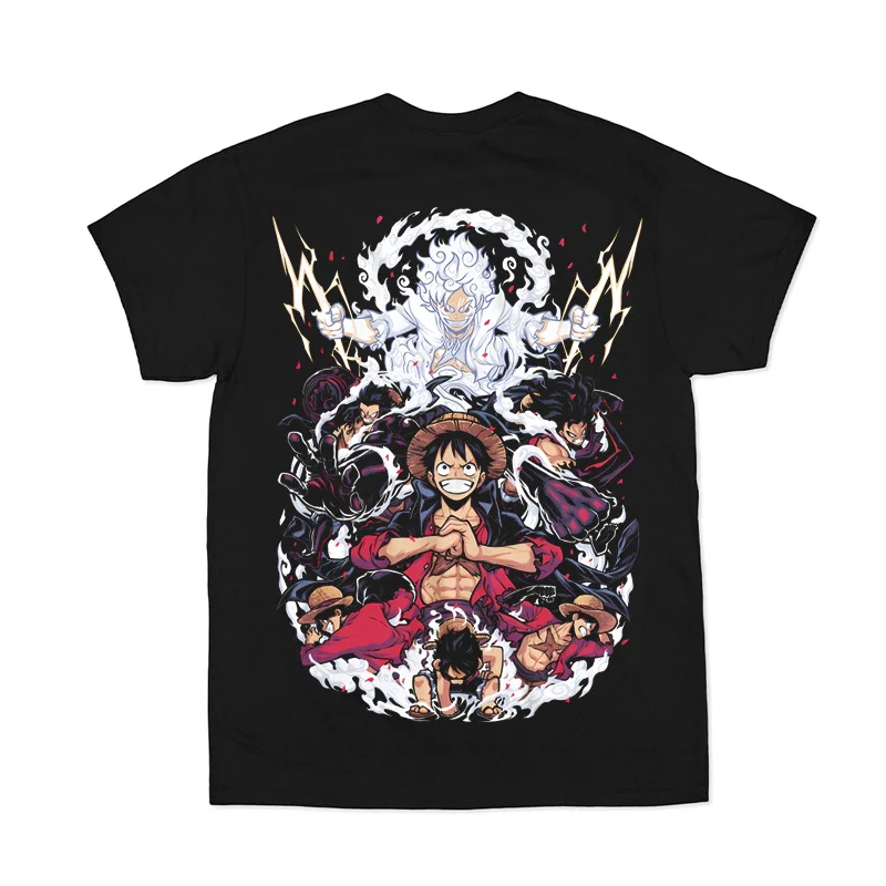 

ONE PIECE ONE PIECE Short Sleeve T-Shirt Peripheral Joint Clothes Luffy ZORO Sauron Daiwa Yamato Anime