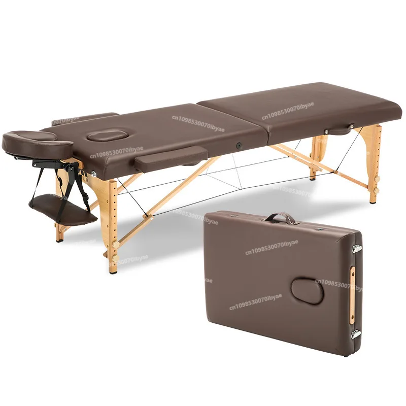 For Original Point Folding Massage Bed Massage Portable Household Portable Needle Moxibustion Physiotherapy Beauty Tattoo Bed