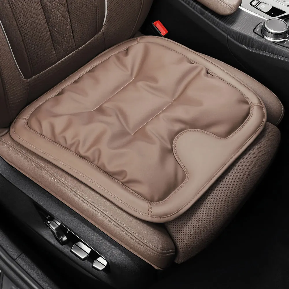 

Car Seat Cover Breathable Hole Leather Car Front Seat Cushion Universal Anti Slip Auto Chair Protector Cover Car Accessories