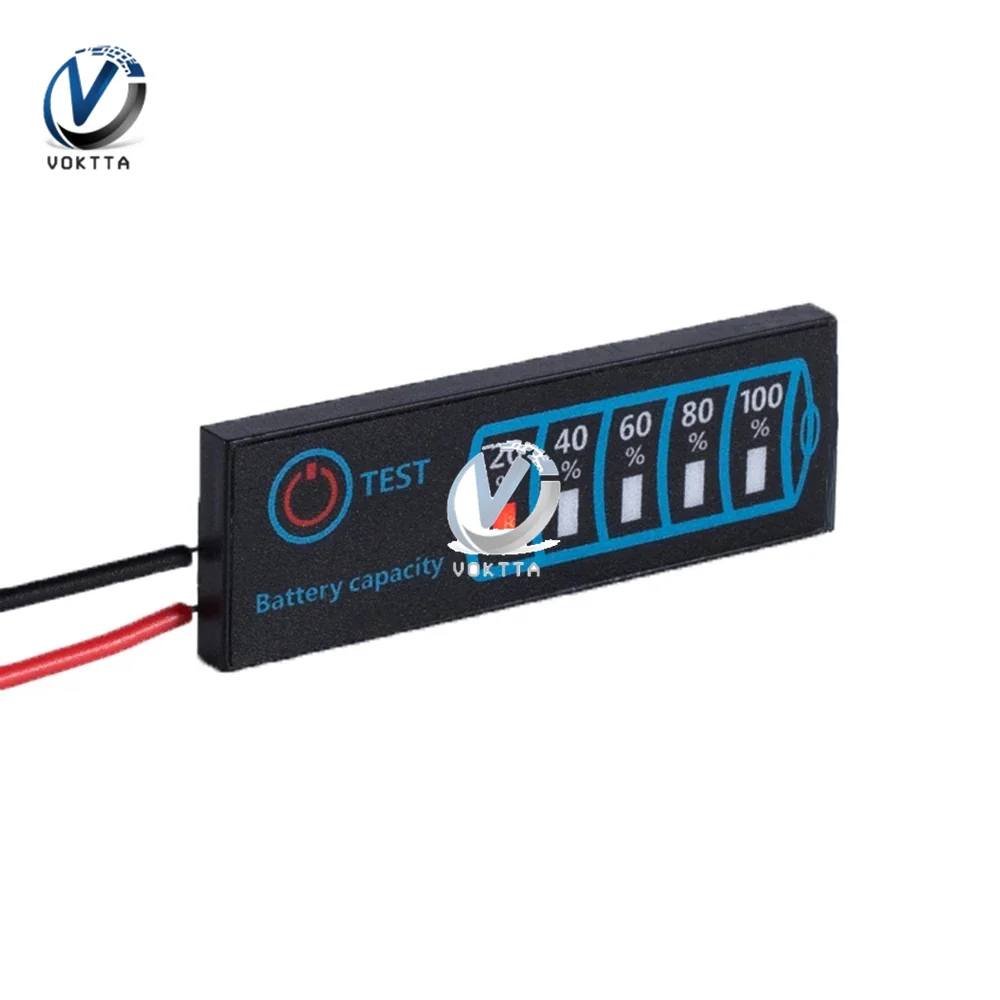 1S-8S 18650 li-ion Lipo Lithium 5-30V indicatore di livello della batteria al piombo Tester LED Power Display Panel misuratore di tensione di