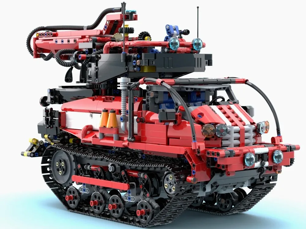 

Firetruck MOC-133550 • 3425 parts Building Block Model Birthday Toy Gift