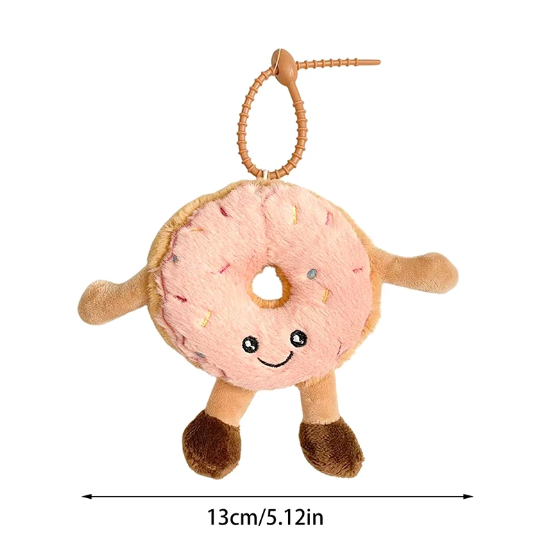 „Charmantes Donut-Plüschtier für Kinder, originaler Donut-Puppen-Anhänger, perfektes Geschenk zum Kindertag