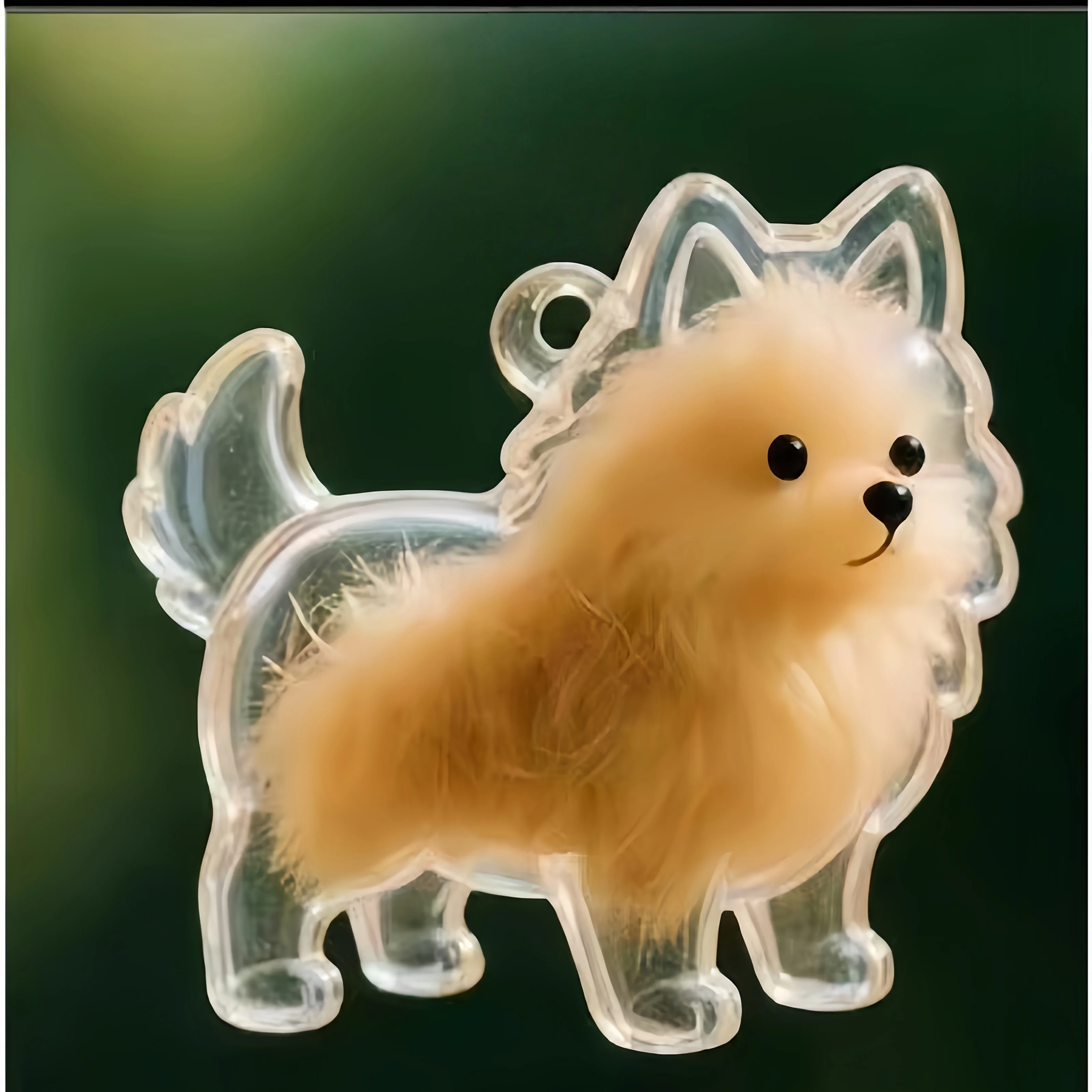 1 صندوق تذكاري لشعر الكلب - كبسولة تذكارية على شكل جرة، يمكن تخزين الشعر/الرماد، هدية تذكارية للحيوانات الأليفة للمالك