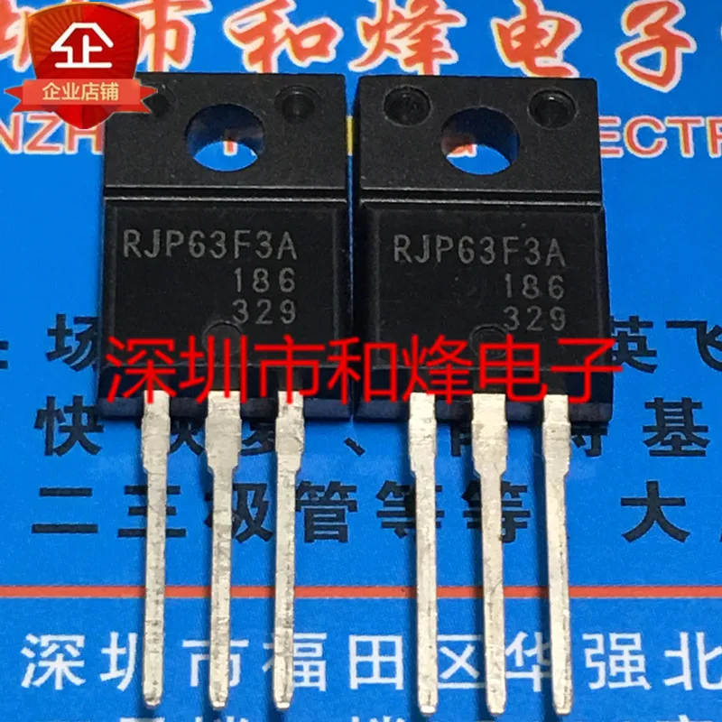 Free shipping   RJP63F3A  TO-220F      10PCS