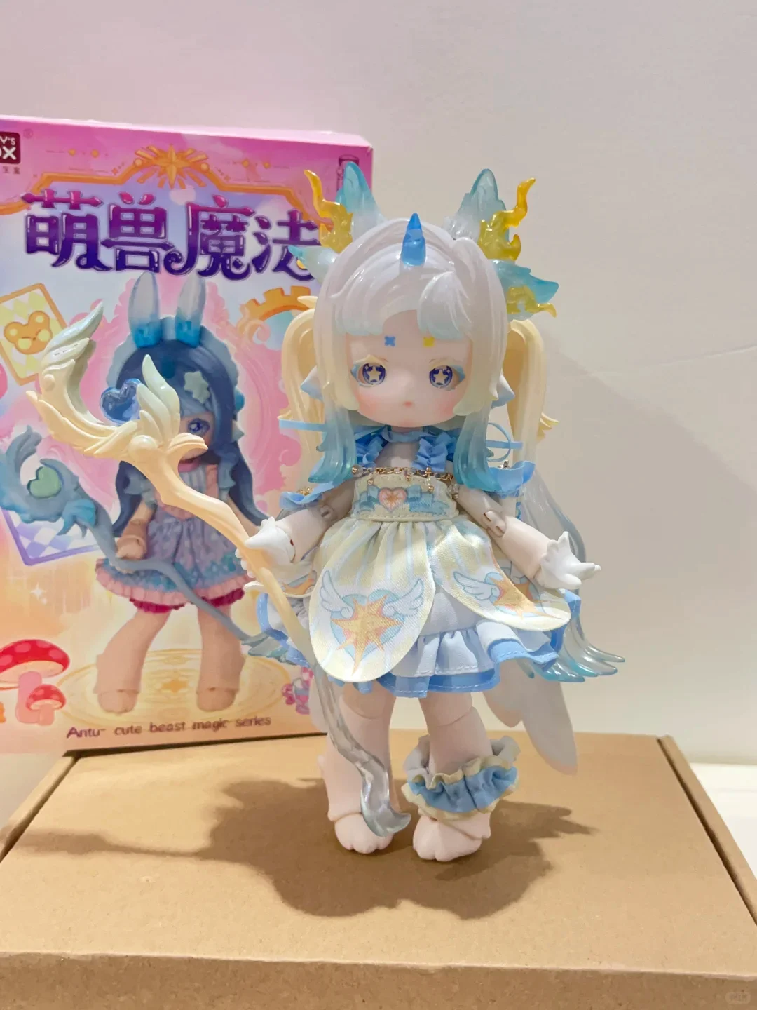 

Penny'S Box Antu Cute Beast Magic Series Blind Box 8 Points Bjd Ball Jointed Doll Beast Body Аниме Передвижная Фигурка Сувенир