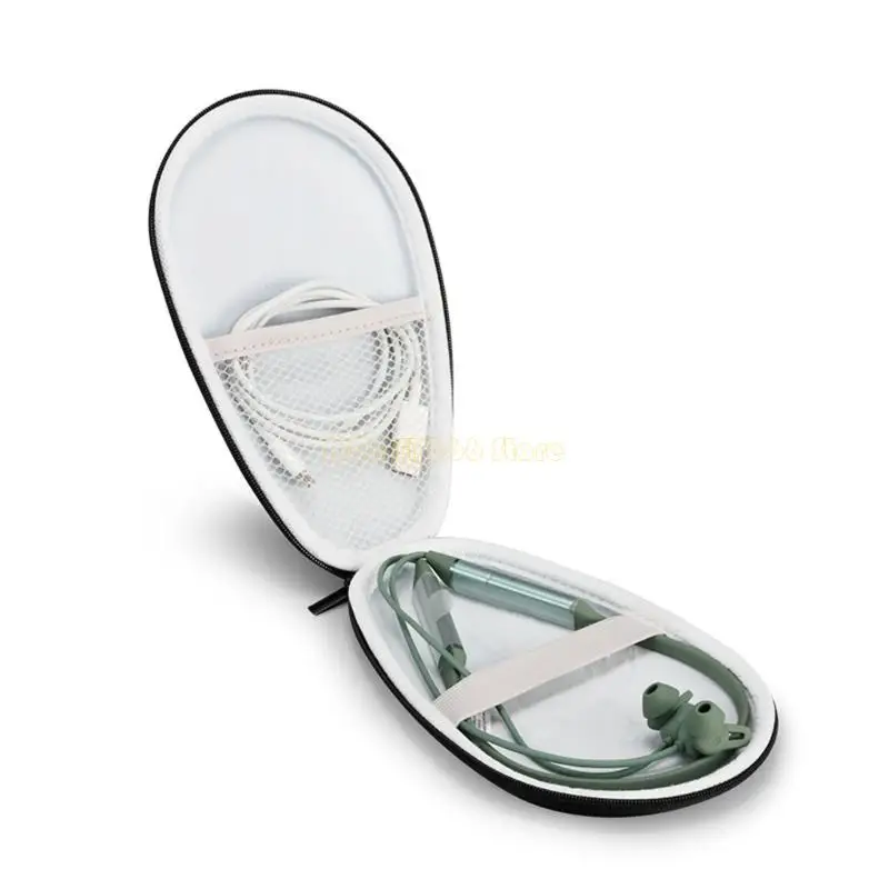 أكياس تخزين سماعة سماعات الرأس F62C EVA تحمل علبة تخزين سماعات رأس سماعة الرأس لإكسسوارات Freelace Eearphone