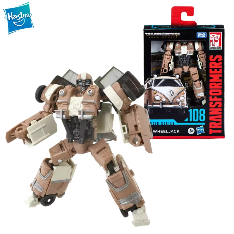 新しいオリジナルハスブロトランスフォーマークラシックおもちゃスタジオシリーズ SS-108 ホイールジャックアクションフィギュア模型玩具誕生日