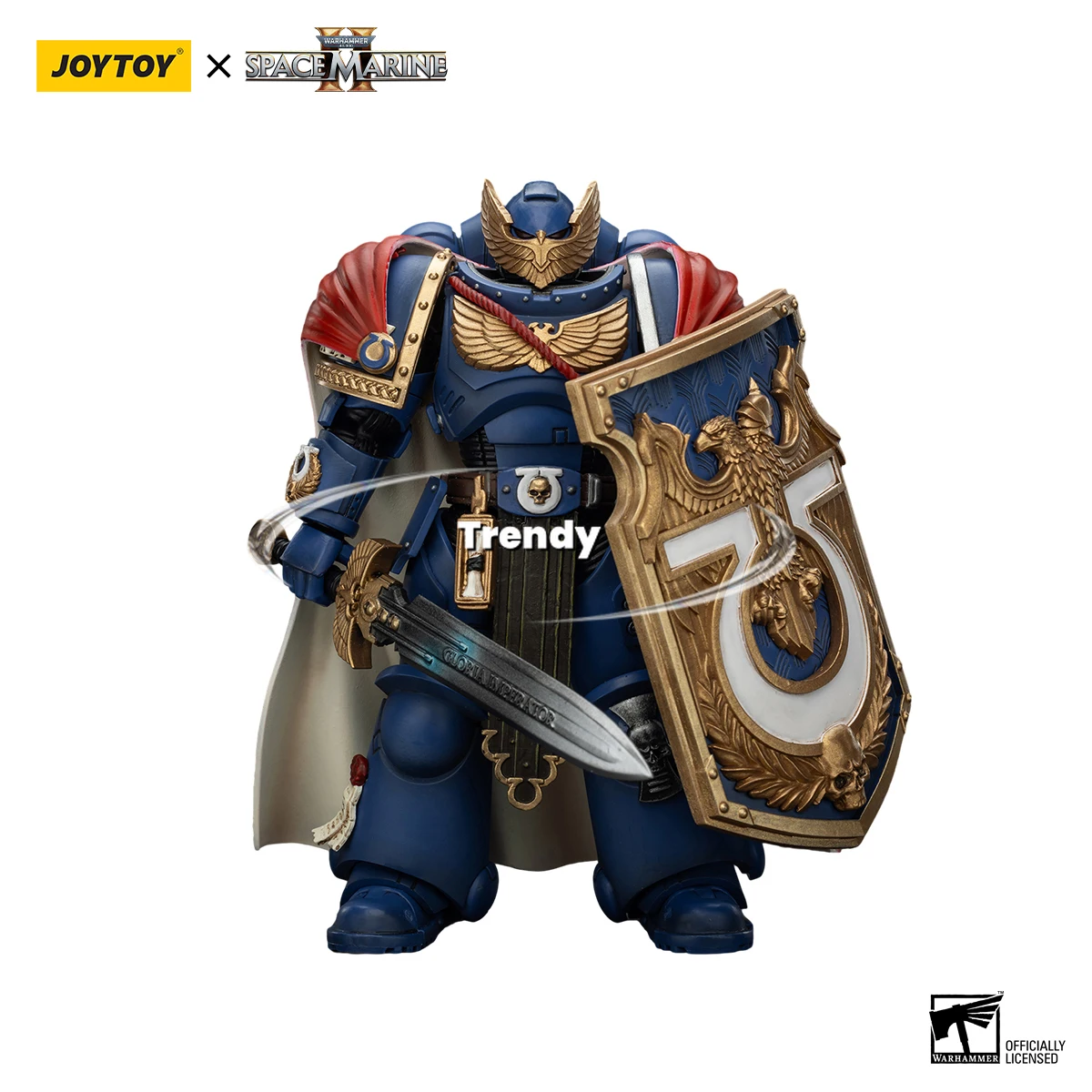 

[spot Goods]JOYTOY Warhammer40K 1/18 Action Figures Ultramarines Marneus Calgar&Victrix Honour Guard2PCS Model Gift