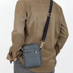 1Pcs Fashionable Multi-function Small Bag Mobile Phone Bag, Daily Commuting Shoulder Messenger Bag, Small Vertical Square Bag