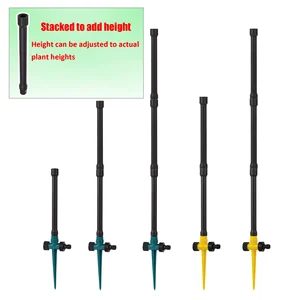 Substitution, funkelnde Düsen, Gartenpark, Farm, Gras, Rasen, Kulturbewässerungsinstrument, 0-360 Grad, 1PC 10 Hauptquadratverkauf für Garten - №2