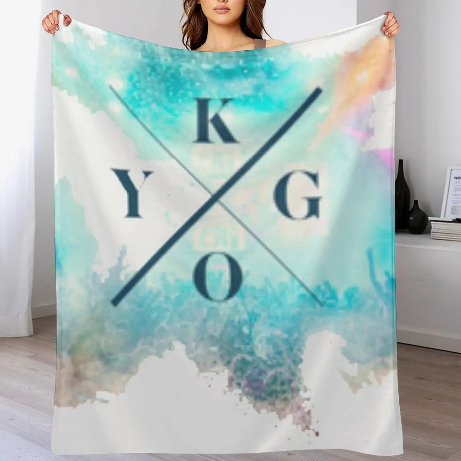 

Kygo Throw Blanket Camping heavy to sleep blankets and throws Nap Blankets