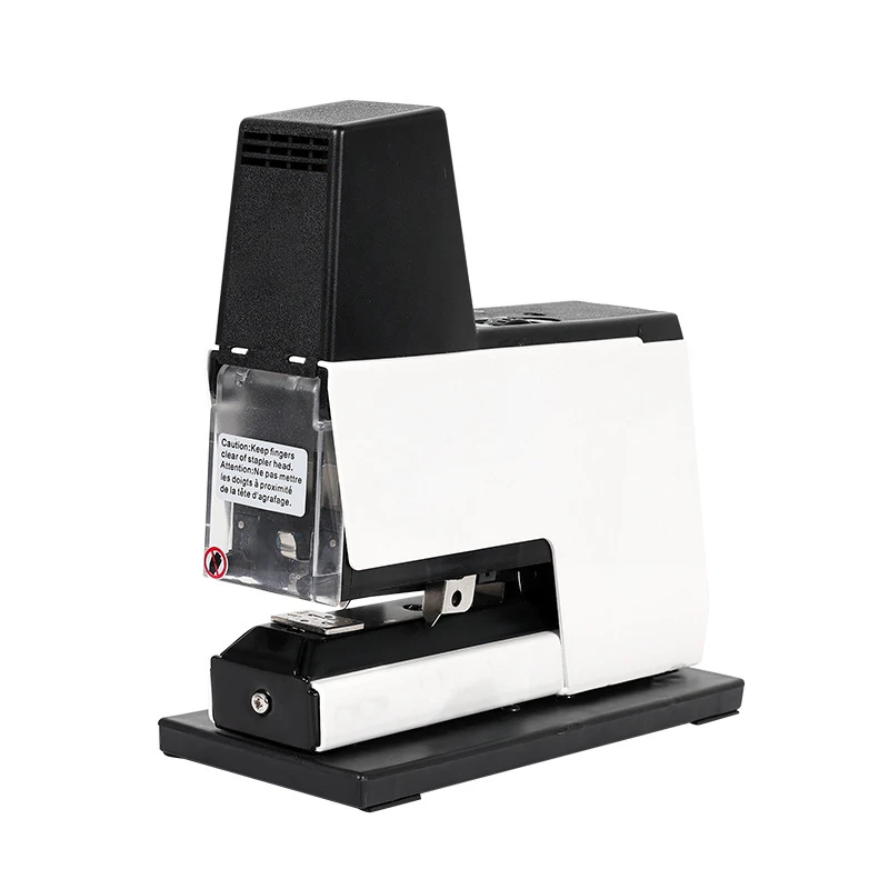 Heavy Duty Automatic Electric Stapler, Desktop Induction Book Binding Machine for Saddle & Flat Stapling