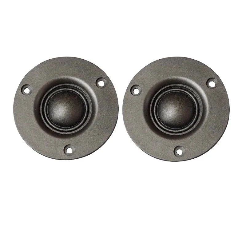 Tenghong 2pcs 3 Inch Tweeter Audio Speakers 4Ohm 8Ohm 20W Silk Film Speaker 25 Cores Dome Treble Loudspeaker For Home Theater